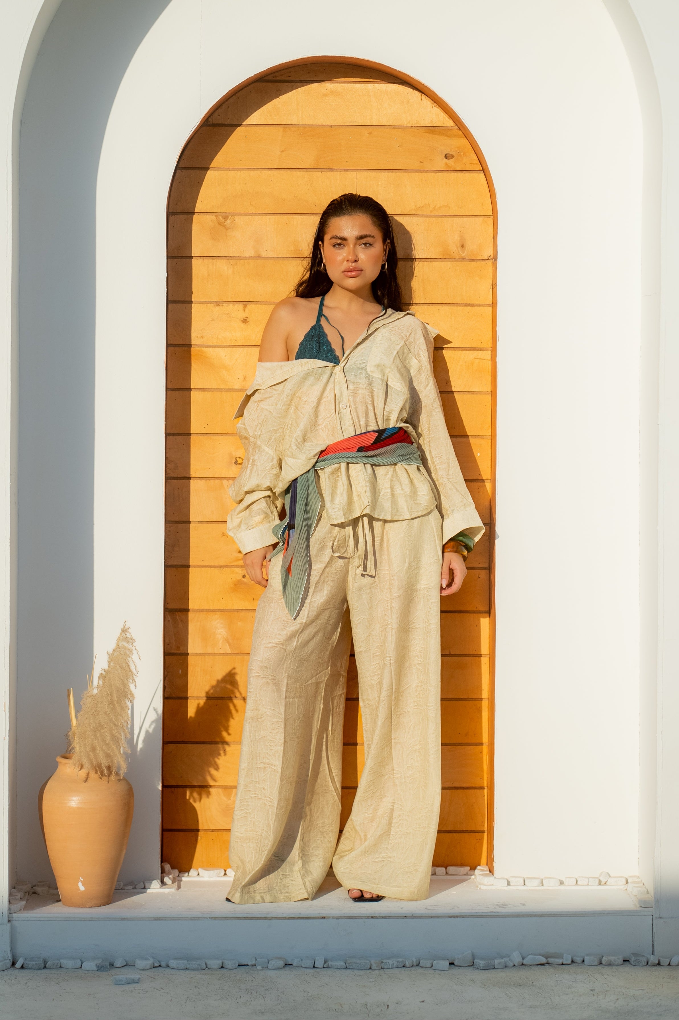 Linen flow Set